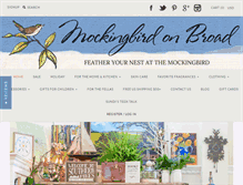 Tablet Screenshot of mockingbirdonbroad.com